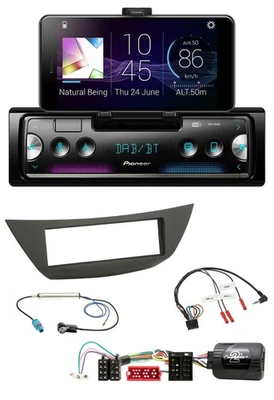 Pioneer USB Lenkrad Bluetooth DAB Autoradio für Renault Laguna III 2008-2013 - Bild 1 von 4