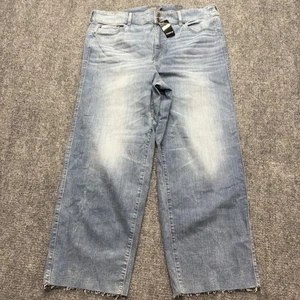 Torrid Jeans Womens 22S (40x29) Blue High Rise 90s Straight Vintage Stretch NWT - Picture 1 of 14