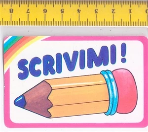 AMICARD Scrivimi! 80s Motta italy card omaggio gadget sorpresina -0802 - Foto 1 di 2