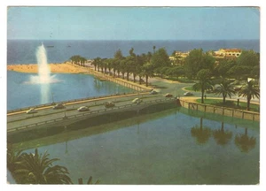 Vintage Vina del Mar Chile Estero Marga Marga Bridge Postcard Posted 1965 - Picture 1 of 2