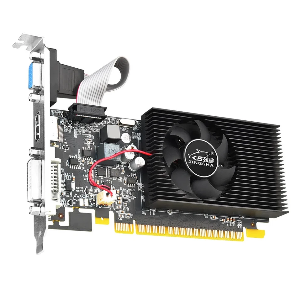 GT740 4G DDR3 Low Profile Graphics Card, PCI Express 3.0 x16 HDMI/VGA/DVI - Image 1 of 4