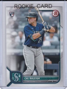 CAL RALEIGH ROOKIE CARD 2022 Bowman Baseball M's Seattle Mariners BIG DUMPER RC! - Picture 1 of 2