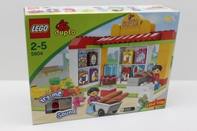 LEGO Ville Duplo Supermarket (Item# 5604) Hard to Find ~ NISB