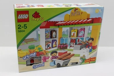 LEGO Ville Duplo Supermarket (Item# 5604) Hard to Find ~ NISB - Image 1 of 4