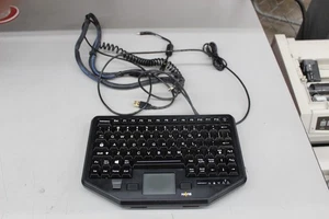 Havis KB-104 Ruggedized Compact Laptop Keyboard with Integrated Trackpad Black - Picture 1 of 5