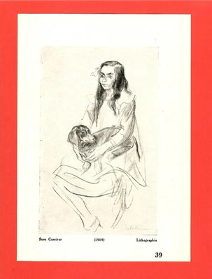 a) Suse Cassirer / b) Wilhelm v. Bode * Max Liebermann (1921) – [LIB-11] - Bild 1 von 2