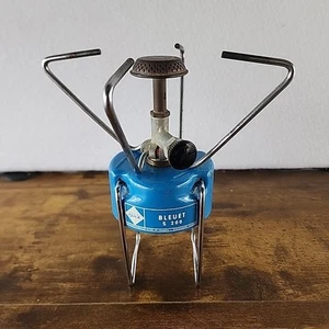 Stufa pieghevole Camping Gaz Bleuet 206 butano zaino USATA VINTAGE testata! - Foto 1 di 5