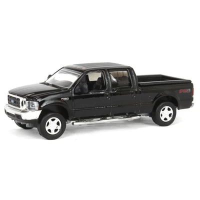 Черный пикап F-250 2004 Super Duty с двойной кабиной, Motormax литой 400243 - Изображение 1 из 4