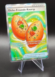 Pokémon Karten Dicke-Freunde-Knursp 167/132 Full Art Mega-Entwicklung DE / NM - Bild 1 von 3