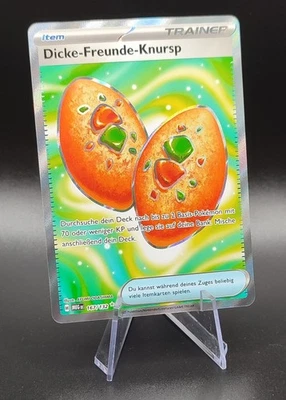 Pokémon Karten Dicke-Freunde-Knursp 167/132 Full Art Mega-Entwicklung DE / NM - Bild 1 von 3