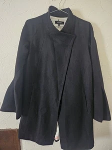 Giacca Cotelac nera Riki Ch1N540 Manteay nuova con etichetta MED - Foto 1 di 6