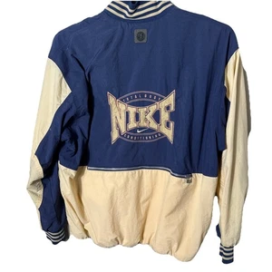 Vintage Nike Ganzkörper Conditioning Jacke Damen mittelblau Reißverschluss hinten Streetwear 90er - Bild 1 von 8