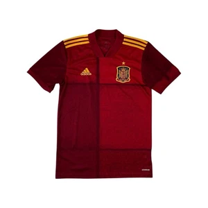 Maglia Spagna Adidas Originale S Europei Mondiali 2020 Rossa AEROREADY - Foto 1 di 12
