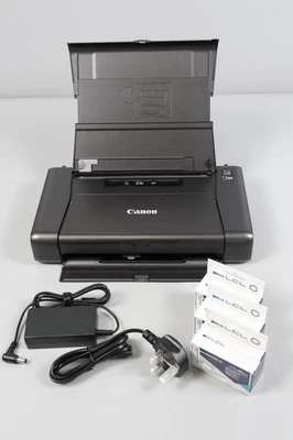 Canon PIXMA iP110 Portable Digital Photo Inkjet Printer - Black - Image 1 of 4