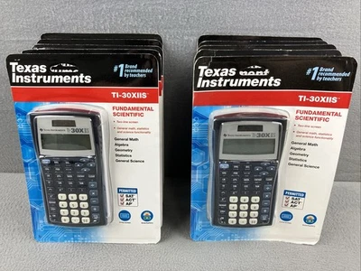 Texas TI-30X IIS Instructional Teacher Kit ( 10-Calculators ) Bundle Lot of 10 - Image 1 of 4