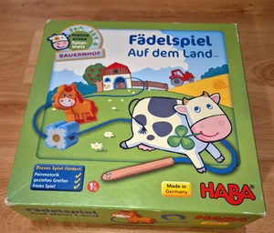 HABA Fädelspiel auf Dem Land, 15-tlg. Set, Kinderspielzeug - Bild 1 von 5