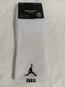 Nike Jordan Paris Saint G Dri-Fit Stadium Socks SX7002-100 Men’s Sz 3-6 - Picture 1 of 3
