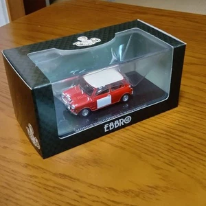 EBBRO Mini Cooper Rally 1/43 969601 - Foto 1 di 11