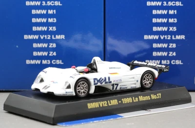 Kyosho 1/64 宝马汽车摩托车系列宝马 V12 LMR 1999 年勒芒 17 号 — 第 1/4 张图片