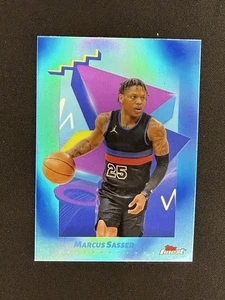 Marcus Sasser 2024-25 Topps Finest #171 Sky Blue Refractor Uncommon READ - Picture 1 of 3