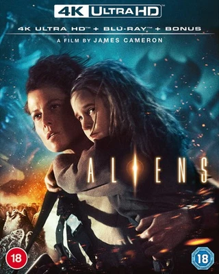 Aliens (4K UHD Blu-ray) Al Matthews Daniel Dieker William Hope Paul Reiser - Image 1 of 2