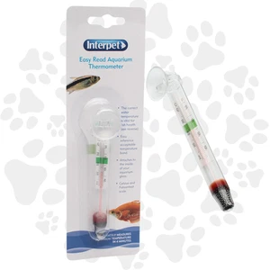 Interpet leicht ablesbares Aquariumthermometer | Celsius & Fahrenheit Skala - Bild 1 von 5