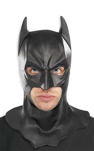 LICENSED BATMAN DARK KNIGHT ADULT MENS HALLOWEEN COSTUME SUPERHERO MASK - Foto 1 di 2