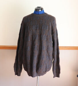 Ermenegildo Zegna 100% Italian Lana Wool Knit Sweater Crew Neck Size L /52