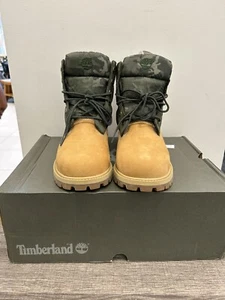 Timberland premium 6 inch Quilt Boot Wheat Nubuck 5,5 EU 38 - Picture 1 of 6