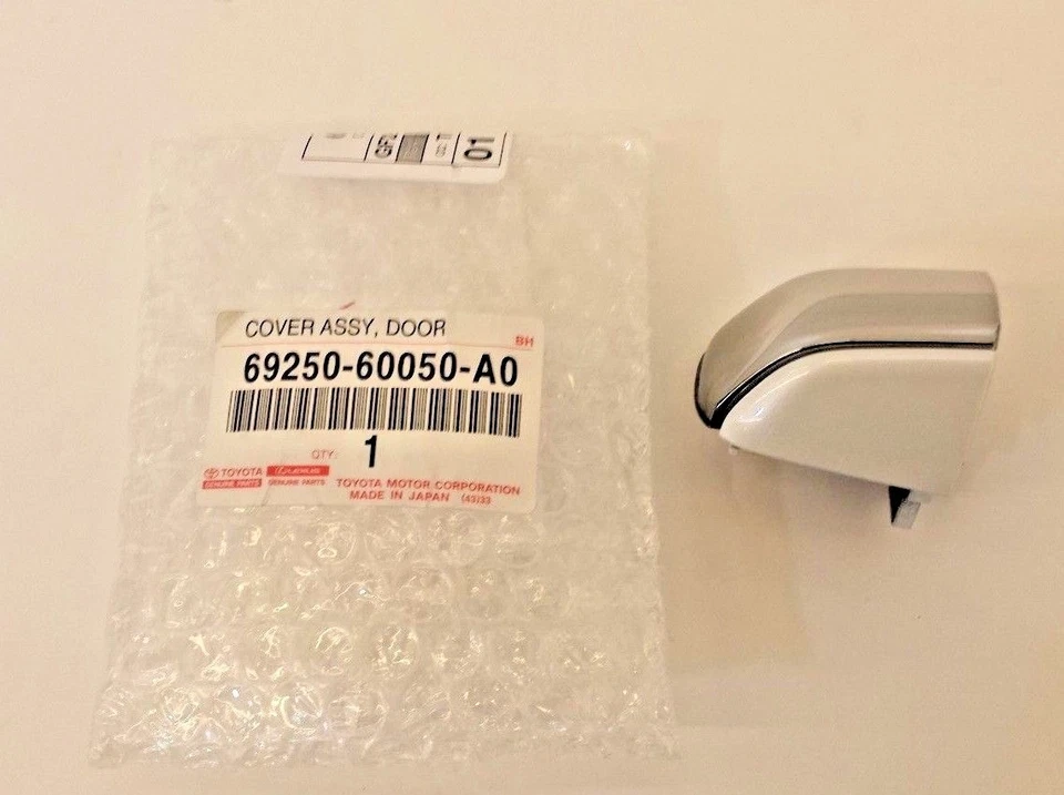 TAPA DE MANIJA DE PUERTA TRASERA EXTERIOR DE FÁBRICA LEXUS 2010-2018 GX460 - STARFIRE PEARL 077 Foto 1 de 1