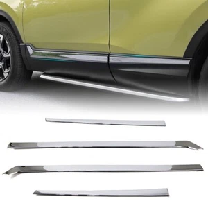 For Honda CRV 2017-2021 Door Side Cover Chrome Molding Trim Exterior Garnish - Picture 1 of 10