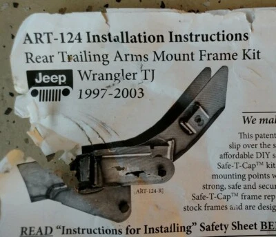 1997 - 2003 Jeep Wrangler TJ Mount FRAME KIT NEW -!!! **see description** - Image 1 of 4