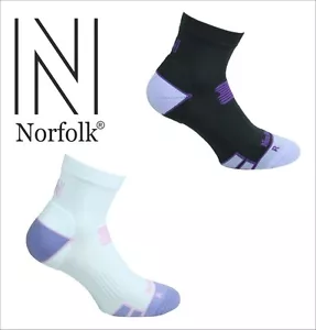 Norfolk Gym Microfiber Cushioned Ladies Sock Style: STELLA - Picture 1 of 5
