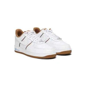 Nike Air Force 1 '07 LX Casual Shoes White / British Tan Sz 9 FN5757 100 - Picture 1 of 8