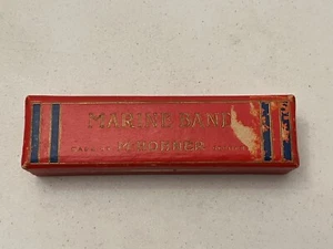 M Hohner Vintage Harmonica Marine Band Key Of C - With Box - SHIPS QUICK! - Picture 1 of 9