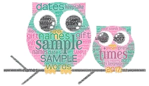 Word Art Imagen Regalo Personalizado Regalo Recuerdo Salidas Año 6 2025 Escuela - Imagen 1 de 7