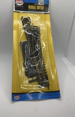 Model Power #61 Right Manual Switch For HO Track - Image 1 of 3