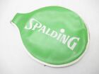 VINTAGE SPALDING SINGLE ZIPPERED TENNIS RACQUET COVER WITHOUT STRAP