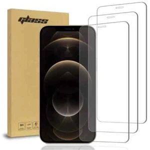 For Apple iPhone 12 Pro 2.5D Tempered Glass Screen Protector (3 Per Pack) - Picture 1 of 6