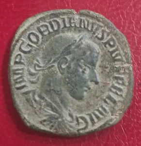 IMPERIO ROMANO. AÑO 241/43 D.C. GORDIANO. SESTERCIO. PESO 19.5 GR - Picture 1 of 2