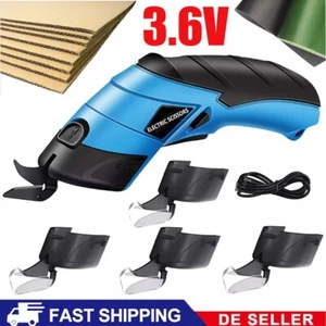 Elektrische Schere Cutter USB wiederaufladbare Schere Teppich Teppich Karton DHL - Bild 1 von 20