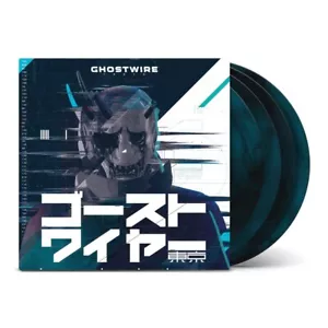 Ghostwire Tokyo LIMITED EDITION Soundtrack Blue Black Galaxy 4LP Box Set SEALED - Picture 1 of 2