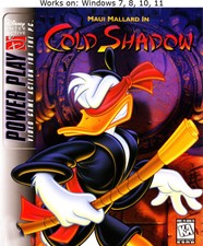 Maui Mallard in Cold Shadow PC Game Disney 1996 Windows 7 8 10 11
