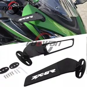 For Kawasaki ZX-6R ZX6R 1995-2024 Adjustable Mirror Wind Wing Rotating Rearview - Bild 1 von 6