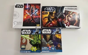 Lot Of 6 - Star Wars Jigsaw Puzzles - Picture 1 of 7
