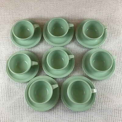 Mint Green Plasticware Set Dallas Ware 32 Pieces 8 Place Settings Vintage - Image 1 of 4