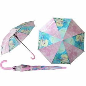 Disney Frozen 2 Elsa kids automatic transparent umbrella official 75 cm - Picture 1 of 3