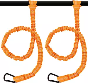 2 Pack Kayak Paddle Leash Paddle Board Leash Fishing Lanyard Tool Tether Orange - Picture 1 of 12