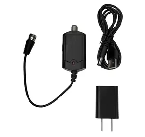 Indoor HDTV Antenna Amplifier High Gain Signal Booster TV VHF UHF Channel Boost - Picture 1 of 5