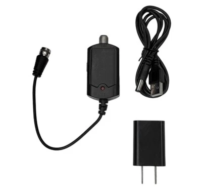 Indoor HDTV Antenna Amplifier High Gain Signal Booster TV VHF UHF Channel Boost - Image 1 of 4